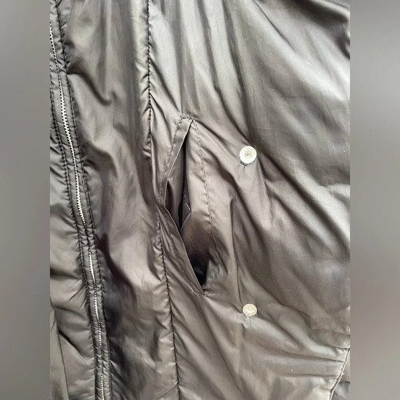 Cole Haan Bib Insert Down & Feather Fill Coat, size XS - Picture 9 of 11